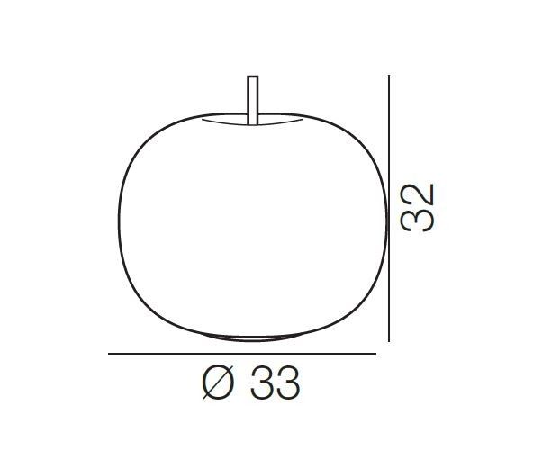 Lampe à poser KUSHI Kundalin By MEGALUX 33
